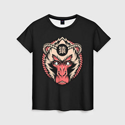 Женская футболка Символ обезьяны