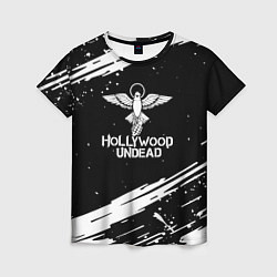 Женская футболка Hollywood undead logo