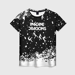 Футболка женская Imagine dragons rock, цвет: 3D-принт