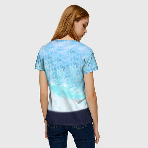 Женская футболка Ванпанчмен Гару / 3D-принт – фото 4