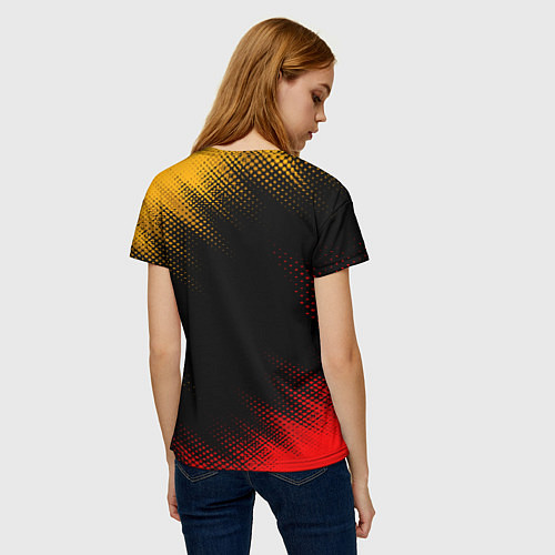 Женская футболка HONDA DREAMS - Абстракция / 3D-принт – фото 4