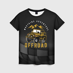 Женская футболка Внедорожник Off - road
