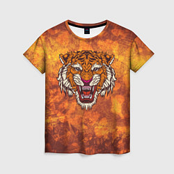 Женская футболка Пустынный тигр