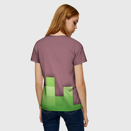 Женская футболка Minecraft Hero Video game / 3D-принт – фото 4