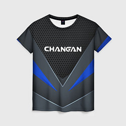 Футболка женская CHANGAN - TECHNOLOGY ARMOR, цвет: 3D-принт