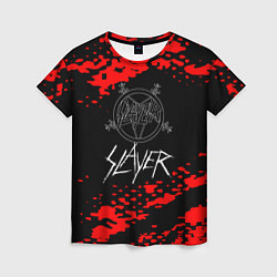 Женская футболка Slayer - Reign in Blood