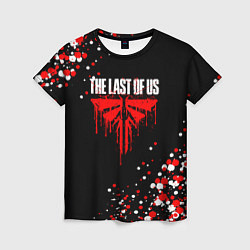 Женская футболка The last of us 2 - цикады текстура