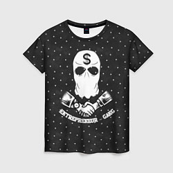 Женская футболка Gangster Гангстер