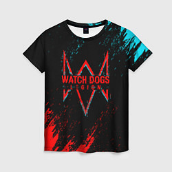 Футболка женская Watch Dogs 2 watch dogs: legion, цвет: 3D-принт