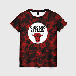 Женская футболка CHICAGO BULLS ЧИКАГО БУЛЛС NBA