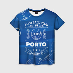 Футболка женская Porto - Football Club Number 1, цвет: 3D-принт