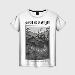Женская футболка In the arms of darkness - Burzum