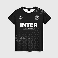 Женская футболка Inter Форма Champions