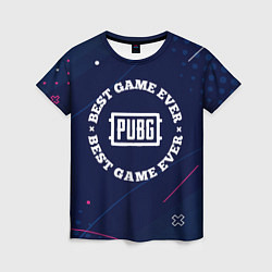 Женская футболка PUBG Лучшая Игра
