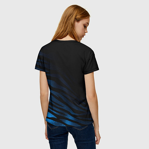 Женская футболка OFF - ROAD Внедорожник / 3D-принт – фото 4