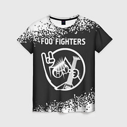 Женская футболка Foo Fighters КОТ Арт