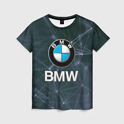 Женская футболка БМВ - BMW Абстракция