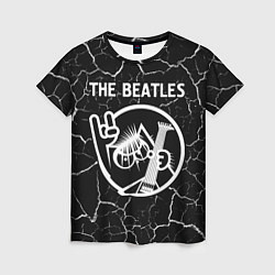 Женская футболка The Beatles - КОТ - Трещины