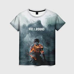 Женская футболка Зов ада - hellbound