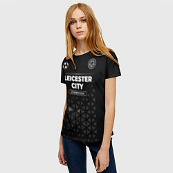 Футболка женская Leicester City Champions Uniform, цвет: 3D-принт — фото 2