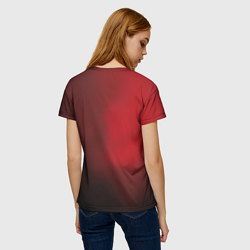 Женская футболка ПЛАТИНА PLATINA / 3D-принт – фото 4