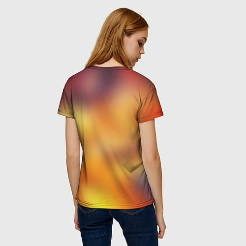 Женская футболка Клинок, рассекающий демонов Demon Slayer / 3D-принт – фото 4