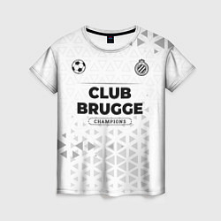 Женская футболка Club Brugge Champions Униформа