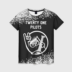 Женская футболка Twenty One Pilots - КОТ - Краска