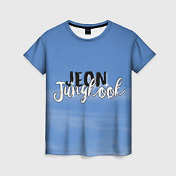 Женская футболка JEON JUNGKOOK BTS