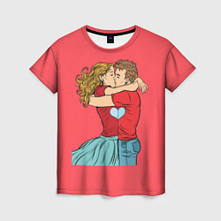 Женская футболка COUPLE IN LOVE