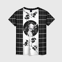 Женская футболка Nezuko Kamado Клинок, рассекающий демонов