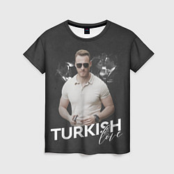Женская футболка Turkish Love Serkan