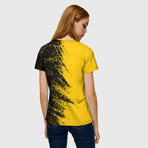 Женская футболка Nirvana Паттерн / 3D-принт – фото 4