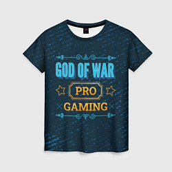 Женская футболка Игра God of War: PRO Gaming