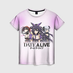 Женская футболка Рандеву С Жизнью Date A Live