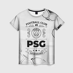 Женская футболка PSG Football Club Number 1 Legendary