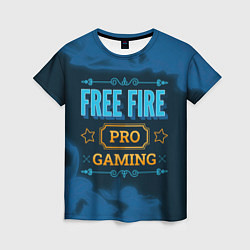 Женская футболка Игра Free Fire: PRO Gaming