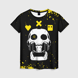 Женская футболка Love Death and Robots Любовь Смерть и Роботы