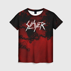 Женская футболка World Painted Blood - Slayer