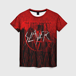 Женская футболка The Vinyl Conflict - Slayer