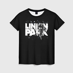 Женская футболка Linkin Park логотип с фото