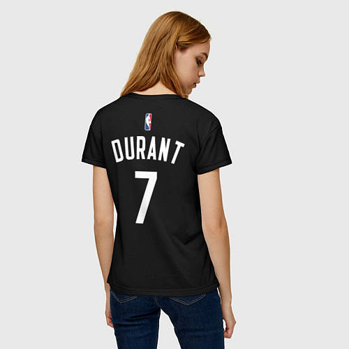 Женская футболка Кевин Дюрант Бруклин / 3D-принт – фото 4