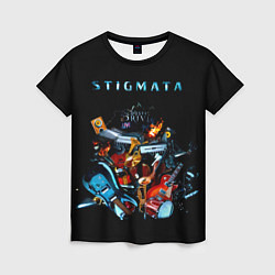 Женская футболка Acoustic & Drive - Stigmata