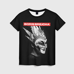 Женская футболка Boris Brejcha в маске