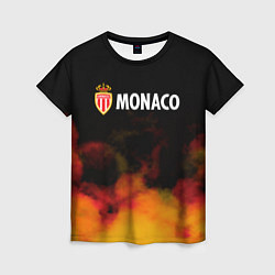 Женская футболка Monaco монако туман