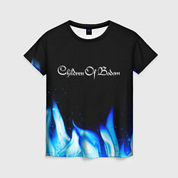 Женская футболка Children of Bodom Blue Fire