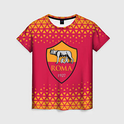 Женская футболка Рома roma абстракция
