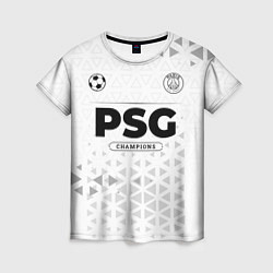 Женская футболка PSG Champions Униформа