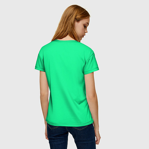 Женская футболка JURASSIC DINO / 3D-принт – фото 4