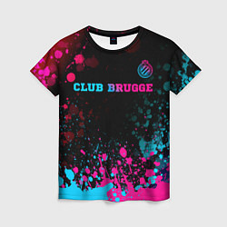 Женская футболка Club Brugge Neon Gradient - FS